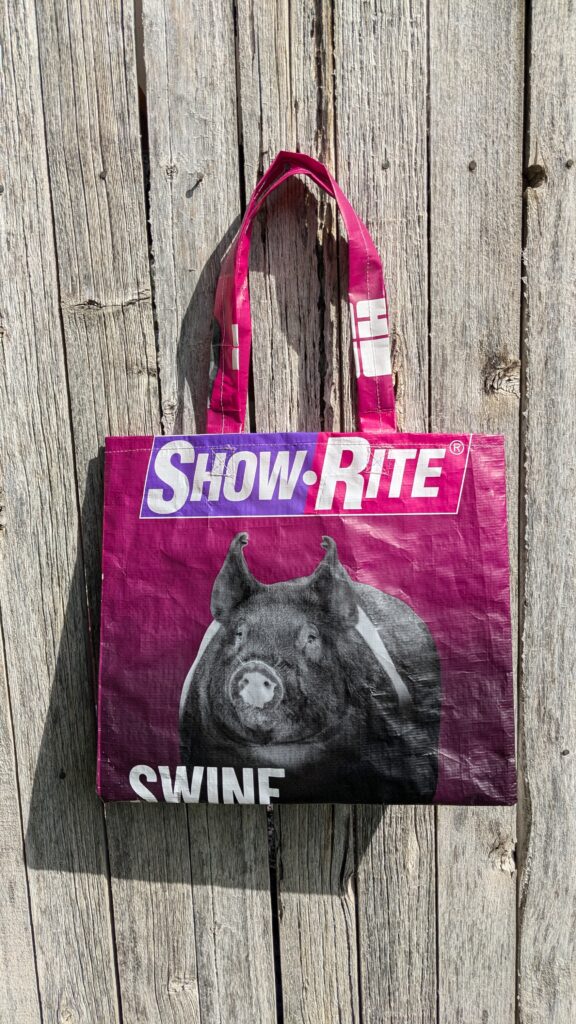 Pig Feedbag Tote Bag