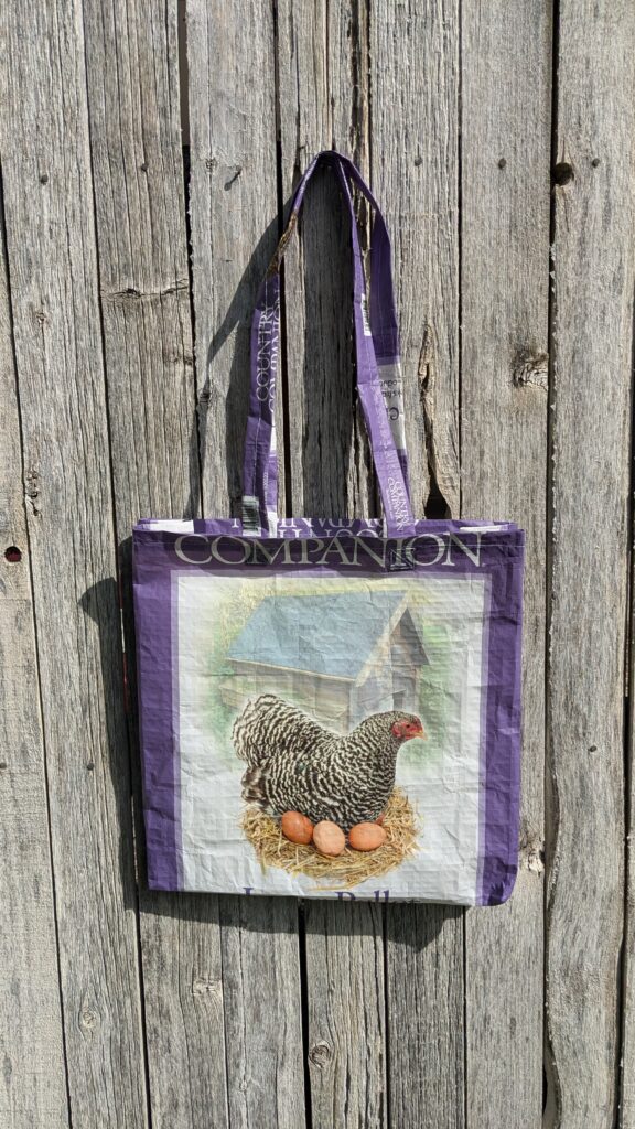 Chicken Feedbag Tote Bag